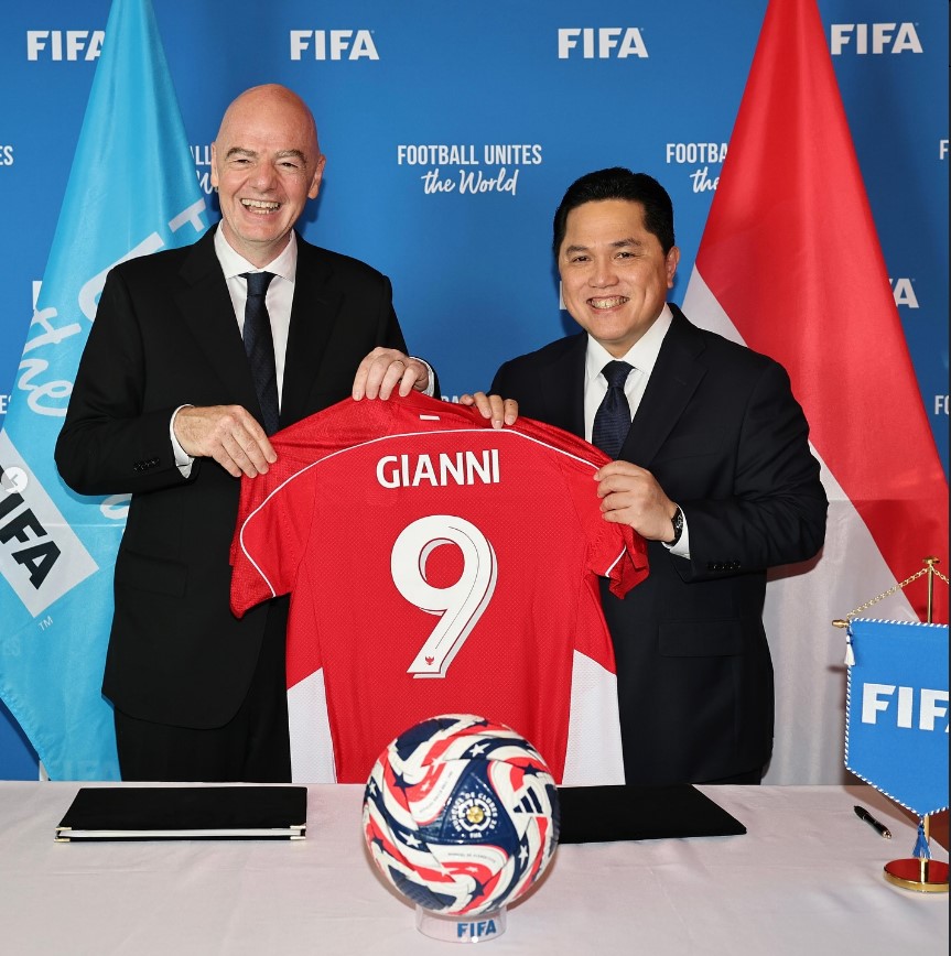 PSSI Raih Penghargaan Kategori Gold Dari FIFA Forward Awards
