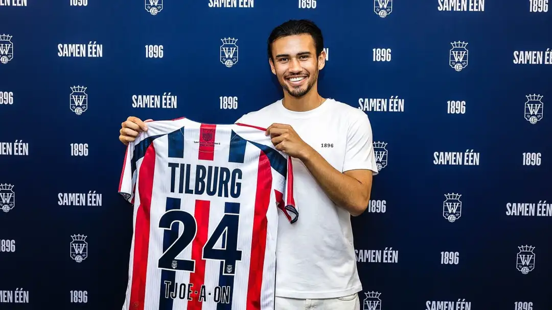 Nathan Tjoe-A-On Resmi Gabung WillemII Tilburg Durasi Kontrak 2 Tahun