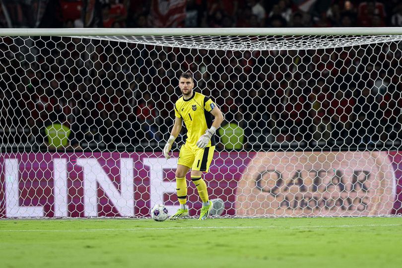 Maarten Paes Benteng Timnas Indonesia dari Gempuran Arab Saudi