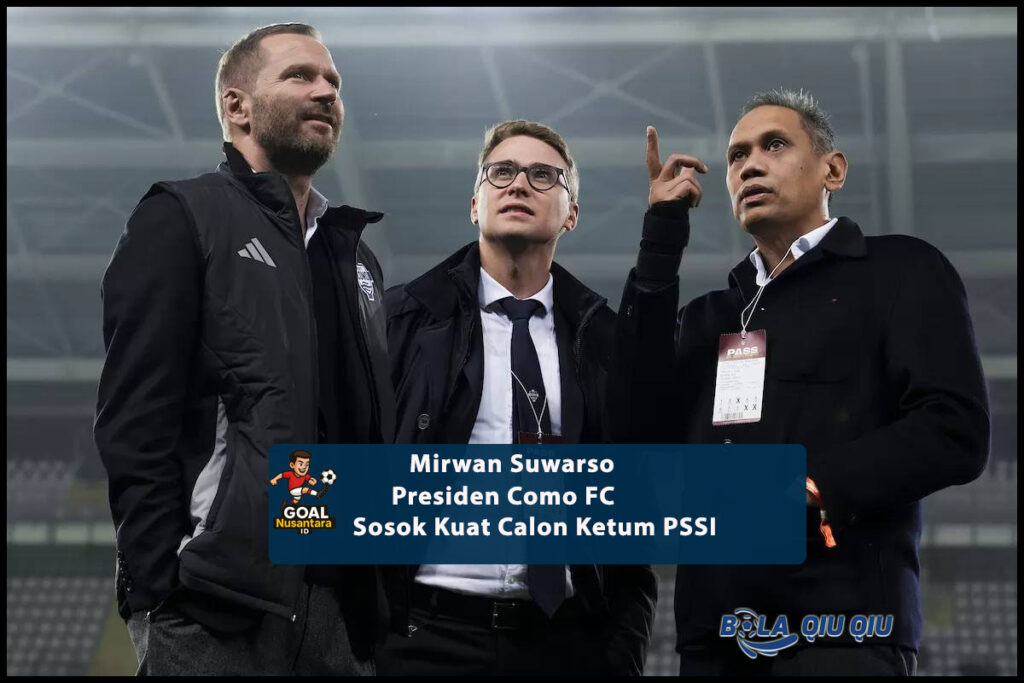 Mirwan Suwarso presiden COMO FC